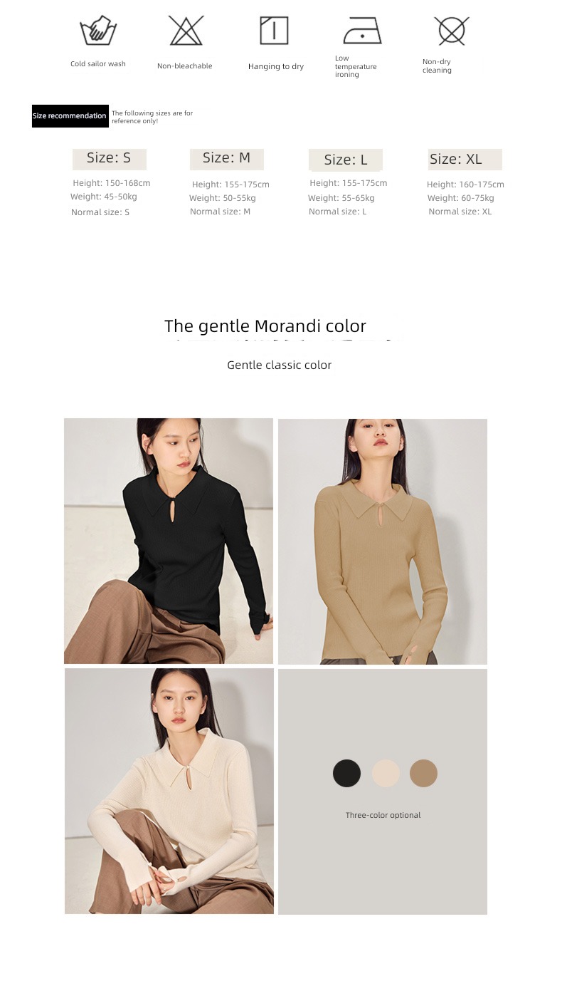 early autumn wool Inner lap Lay a foundation Cuff Fork Sweater