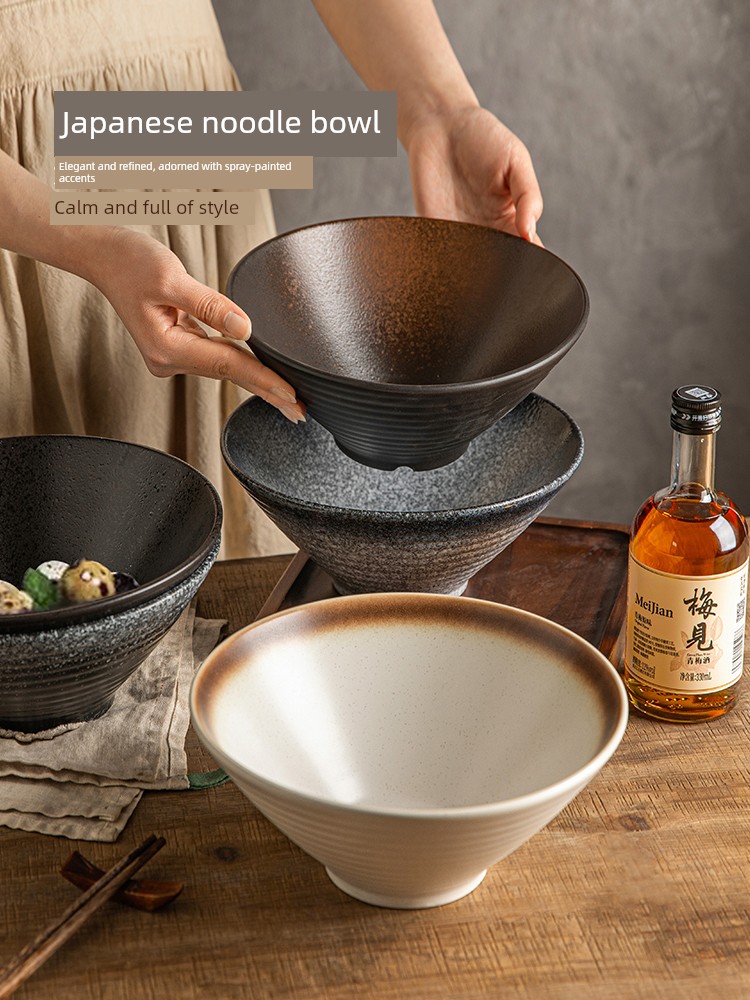 Modern Housewife For Home Personal Rain-Hat Shaped Bowl Japanese Style Tableware