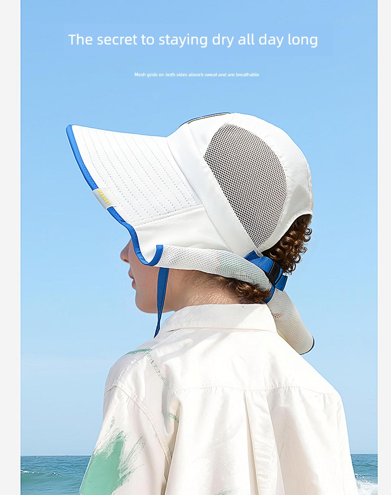 Children's Sun Protection Hat, Baby Sun Hat, Summer Thin Style, Girls' and Boys' Sun Hat, Boys' and Girls' Bucket Hat — 9