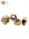Grade 8 color zinc hex nut Yellow zinc nut Plated yellow zinc nut Colored screw cap