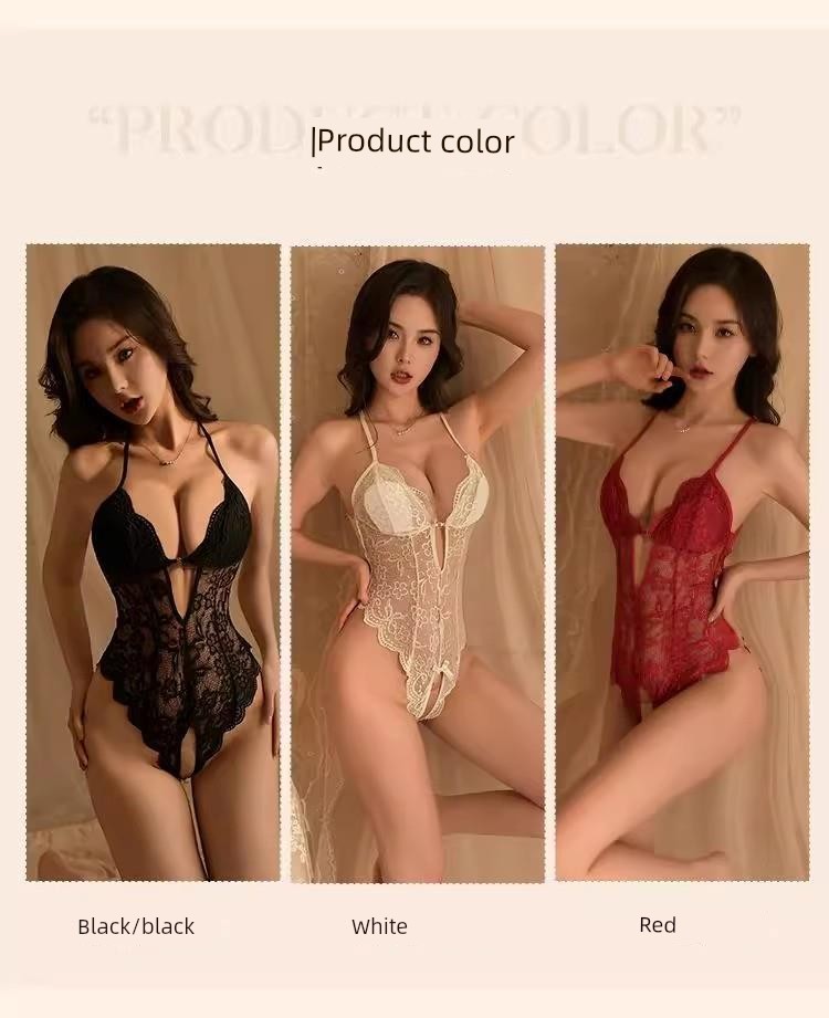 Sexy and Playful Sleepwear, Abstinence-Style Plus-Size Lace Camisole Nightdress, Abstinence-Style 2026 New Style, Mood-Enhancing and Fun Lingerie for Women — 1
