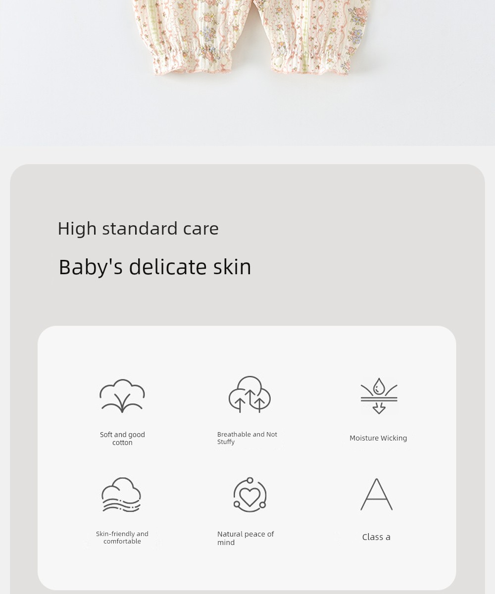 Beitais Baby Jumpsuit Autumn Super Cute Long-Sleeve Newborn Infant Clothing for Young Girls Going Out S — 16