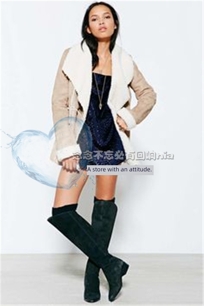 UO she Sister sexy velvet relief Dress long camisole