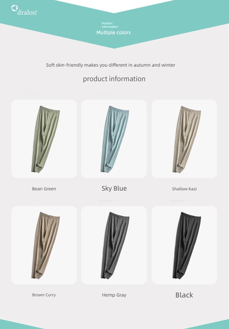 Warm pants man Derong pants Autumn trousers Plush Bottomed trousers Derong thickening Cashmere Belt protection knee De Rong Thread pants