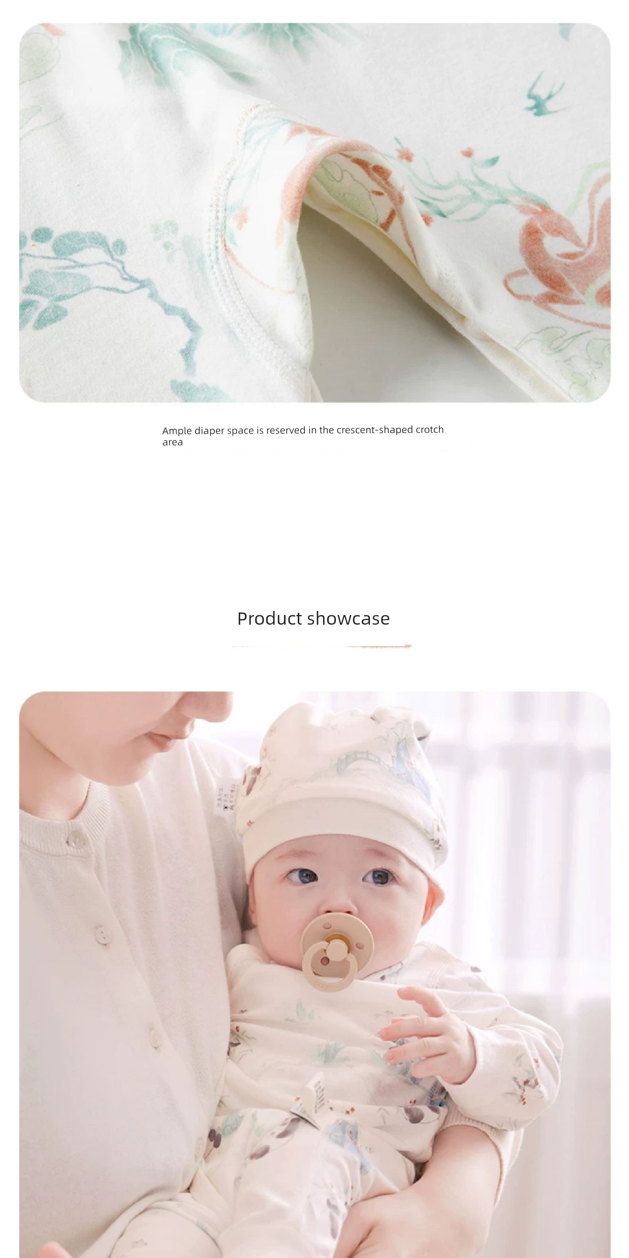 【Pregnant Mom Gift 2.0 - New Customers Starting at 39.9】Happy Bear Newborn Romper Baby Jumpsuit Gift Box Set — 23