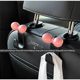 Strikeless hook bow girl car storage car chair back hook pink new car gift cute dopamine