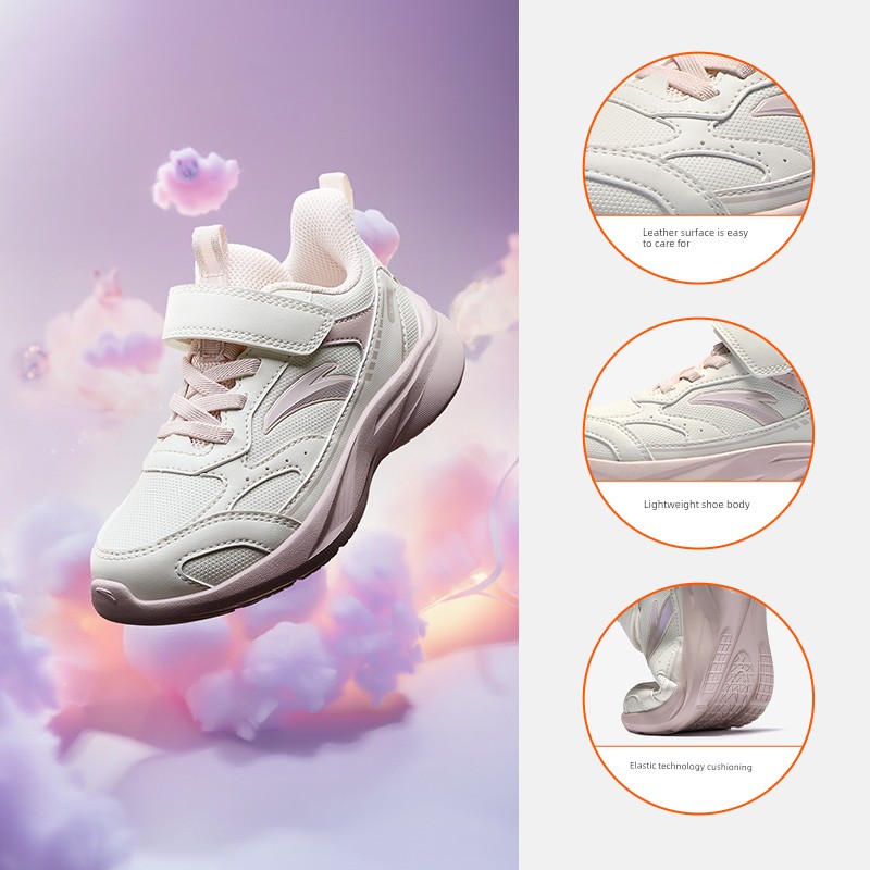Anta Kids' Sports Shoes for Girls, 2026 Autumn Toddler Running Shoes, Baby Girl Shoes, Girls' Running Shoes — 3