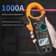 NJTY Tianyu 1000A AC/DC large jaw multimeter high current clamp meter NCV electrical repair clamp flow meter