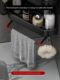 Bathroom storage rack Bathroom tripod without punching wall-mounted bathroom toilet corner wall storage rack black