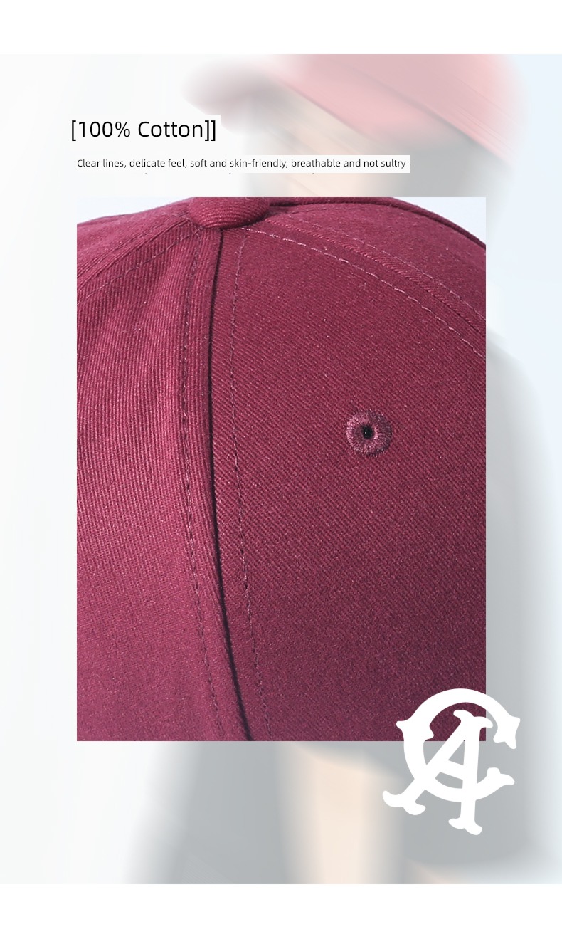 CACUSS female autumn Big head circumference Wearable Versatile Hat