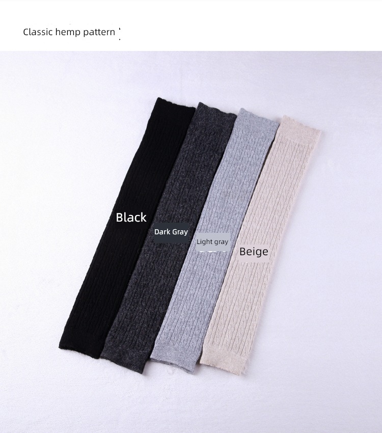 Autumn and winter ma'am keep warm wool lengthen knitting socks