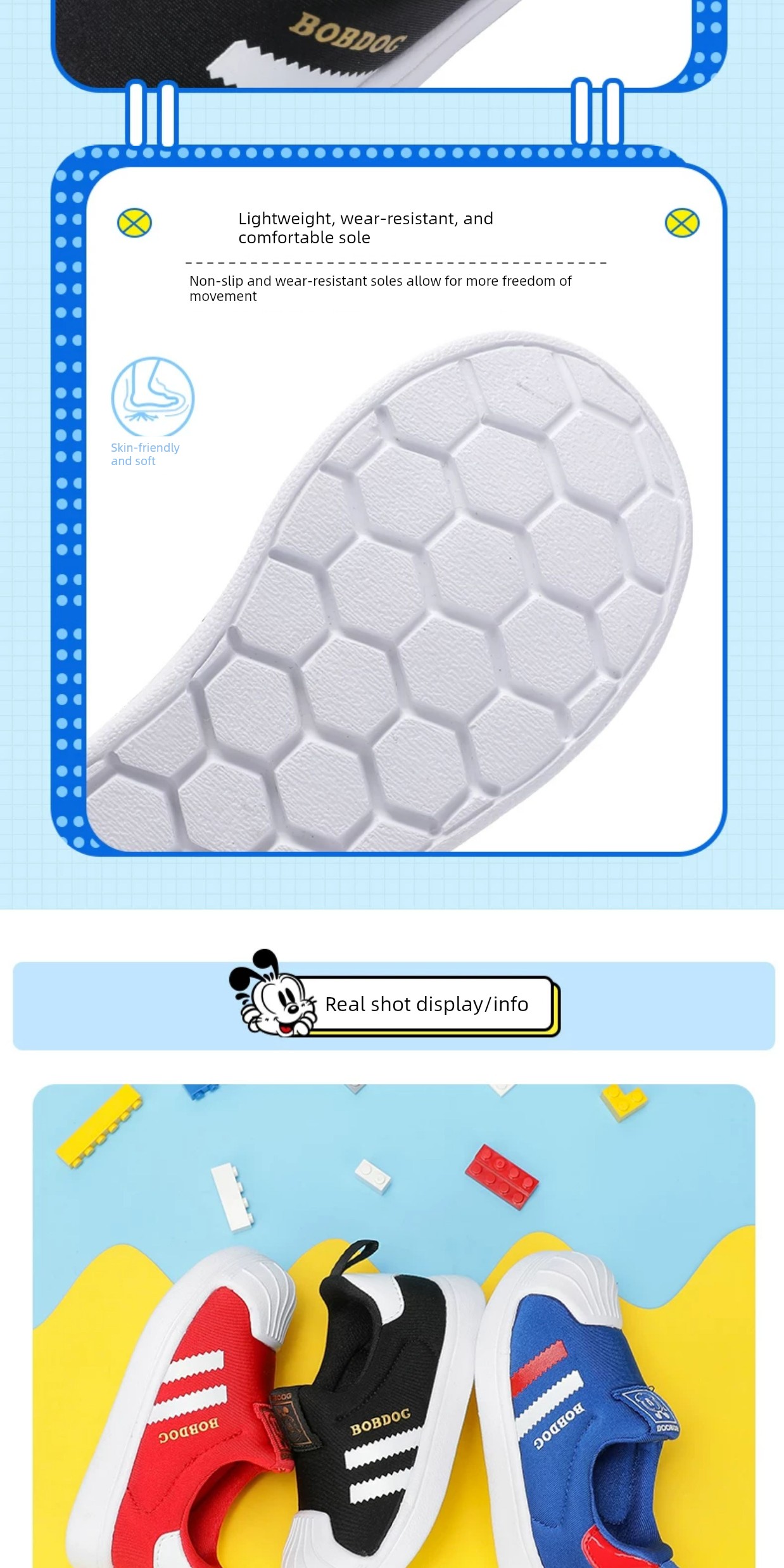 Bobdog Spring & Fall Low Ankle Girls' Shoes — 5