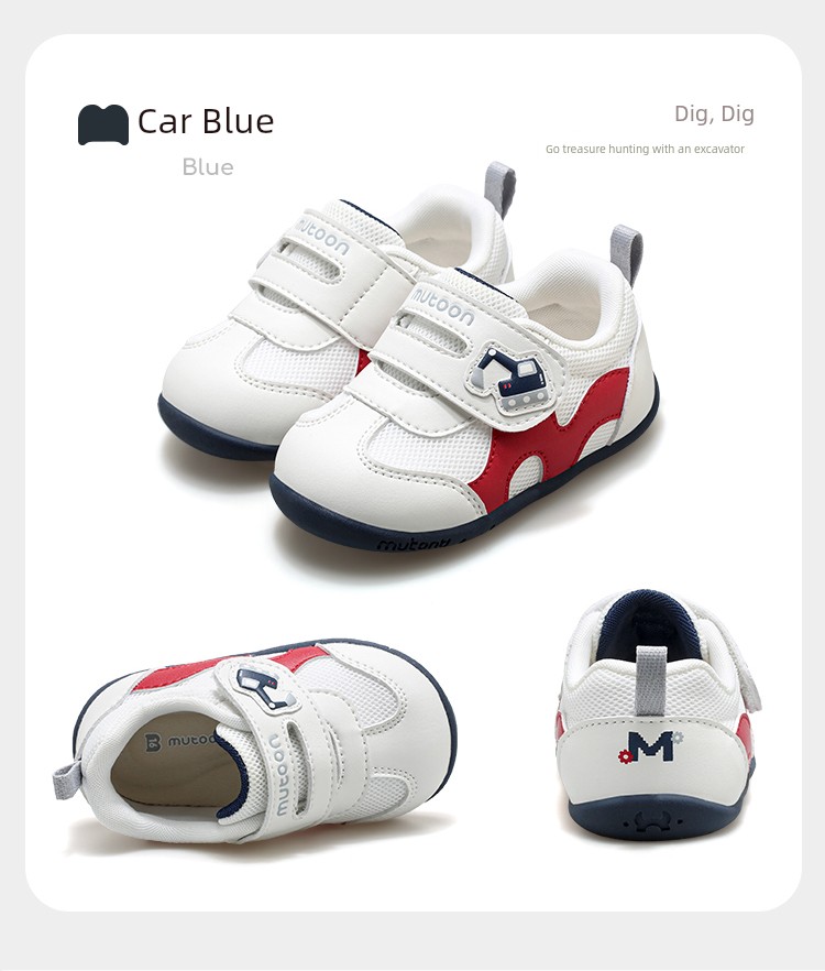 Children's Shoes for Infants, Thin-Soled Pre-Walking Shoes for Girls, 2026 Autumn New Model, Breathable Mesh Shoes for Boys, Comfortable Shoes — 37
