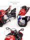 Motorcycle toy model Bao motorcycle horse gift box sound and light ornament alloy simulation children boy birthday gift