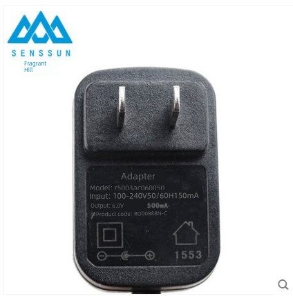 香山原装充电器电子称计价台秤 ACS-30电源适配器6V500mA圆孔配件