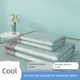 Summer cool ice silk mat three-piece set single and double student washable folding bed sheet soft mat