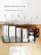 Bookshelf desktop small bookcase desk storage shelf picture book desk book artifact children's iron book storage box