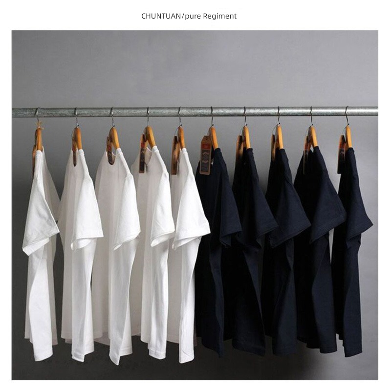 V-neck pure cotton Undershirt Self-cultivation man Short sleeve T-shirt