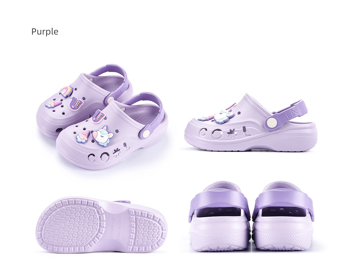 Happy Mary Outdoor Children's Sandals for Girls, Summer Soft Beach Shoes, Boys' Slippers for Older Kids — 14