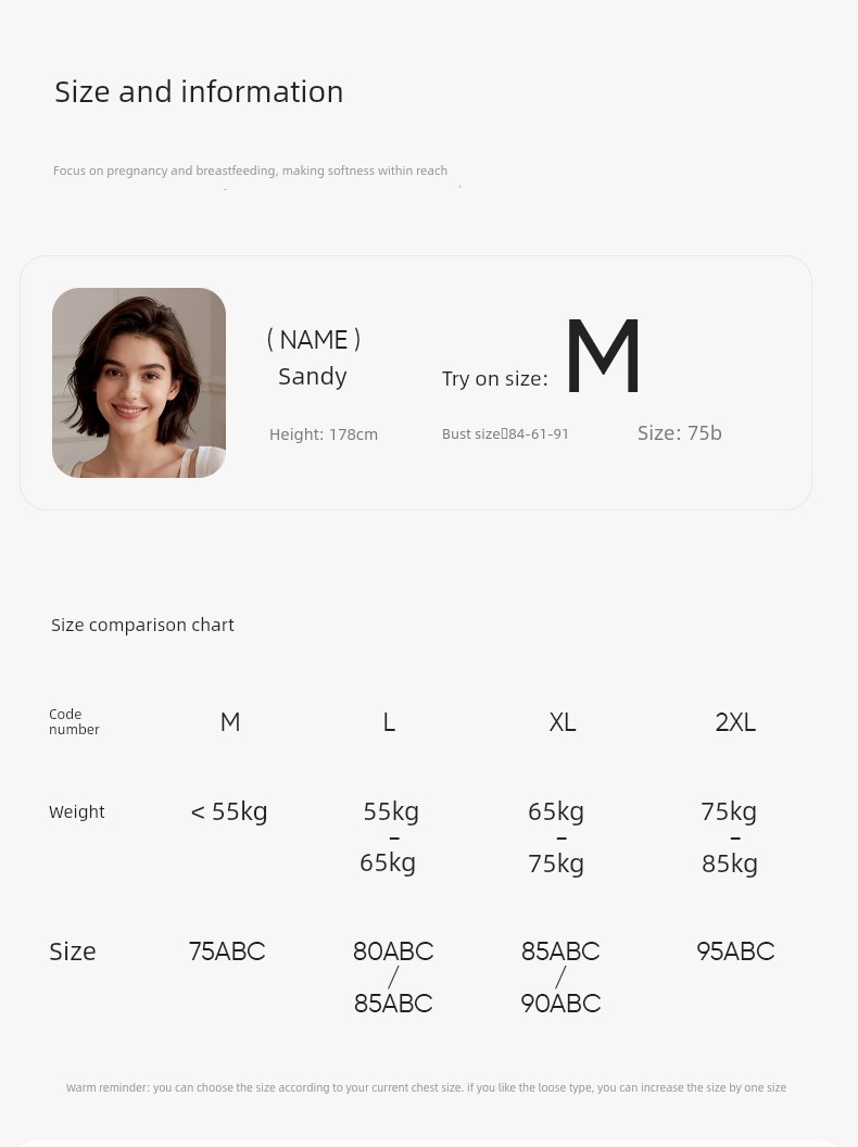 Rovo Maternity Nursing Bra, Summer Thin Style, Anti-Sagging, Specially Designed for Breastfeeding, 2026 Ultra-Thin Sleep-Wearable Bra — 22