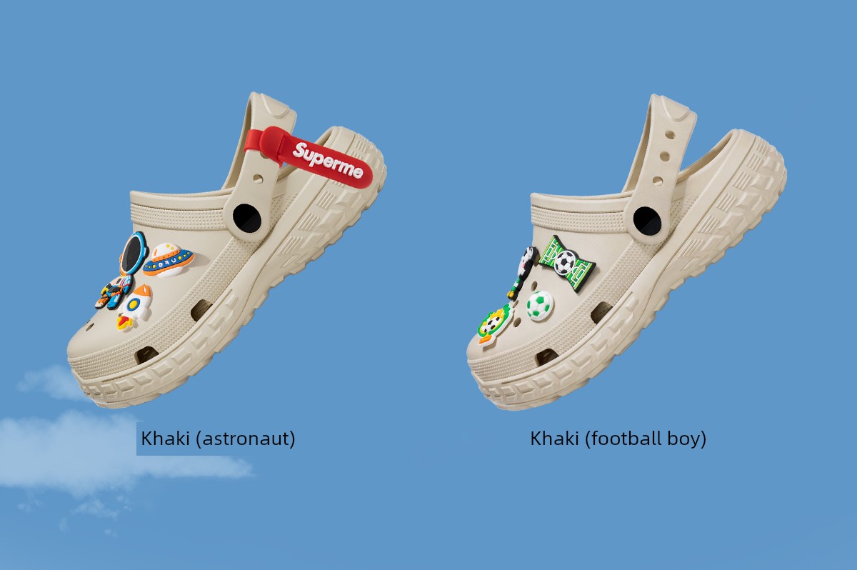 Lidani Children's Slippers Boys' Clogs 2026 New Summer Big Kids Non-Slip Beach Boys' Closed-Toe Sandals — 10