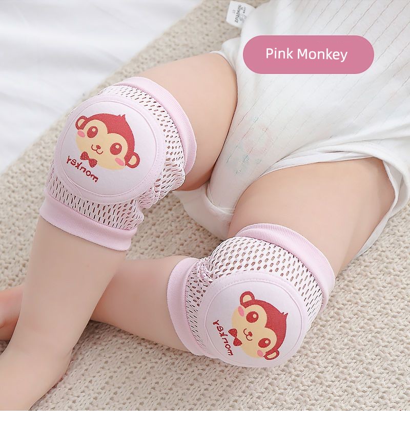 Baby Knee Pads for Crawling, Infant Knee Protectors, Children's Anti-Fall Crawling Gear, Toddler Learning Crawling Elbow Pads, Summer Thin Version — 10