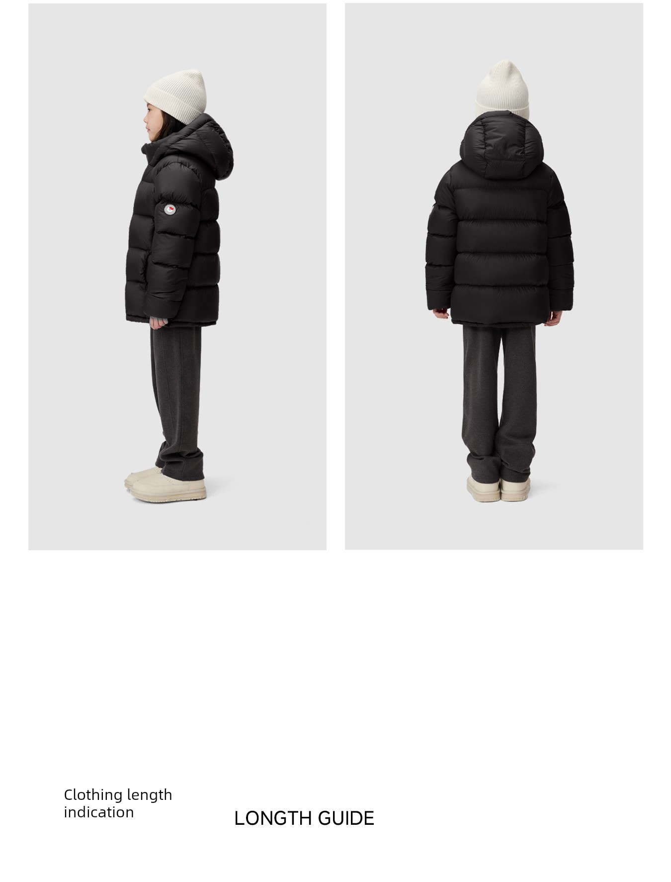 Nanny Goose Children's Short down Jacket with Hood, Warm Puffer Coat for Boys and Girls, Windproof Casual Thickened Winter Wear — 21