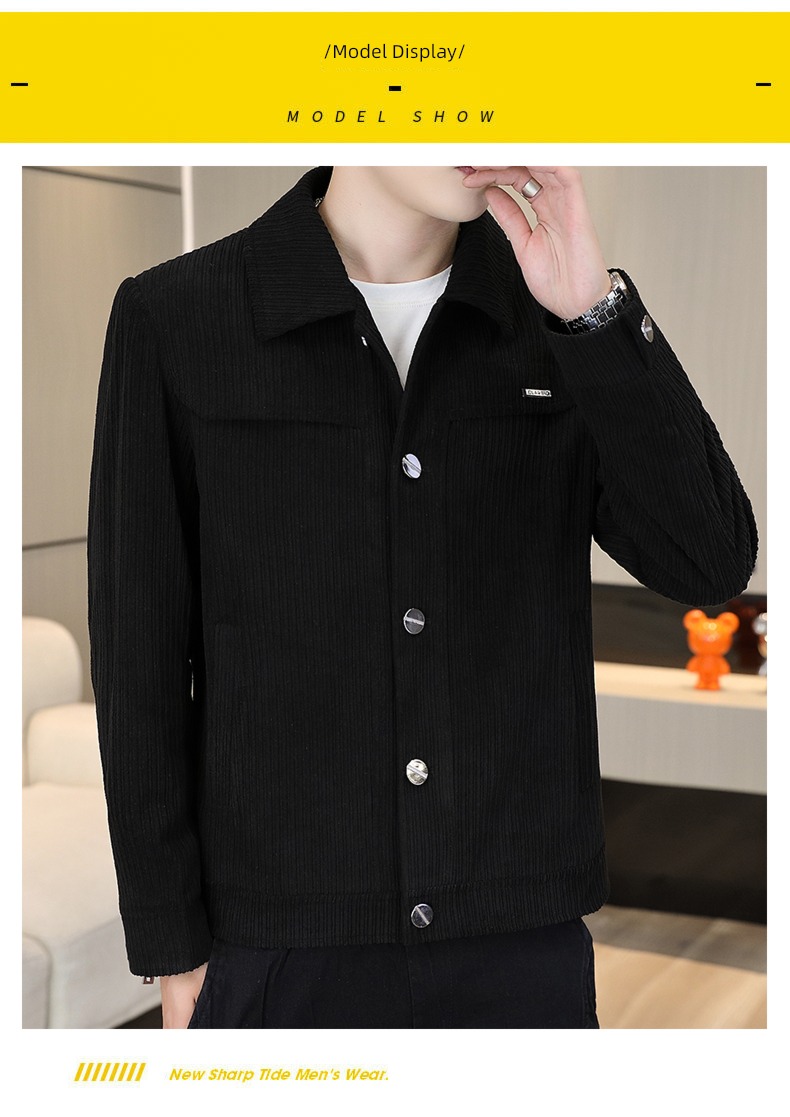 have cash less than that is registered in the accounts Autumn and winter Light luxury Woollen cloth jacket man loose coat