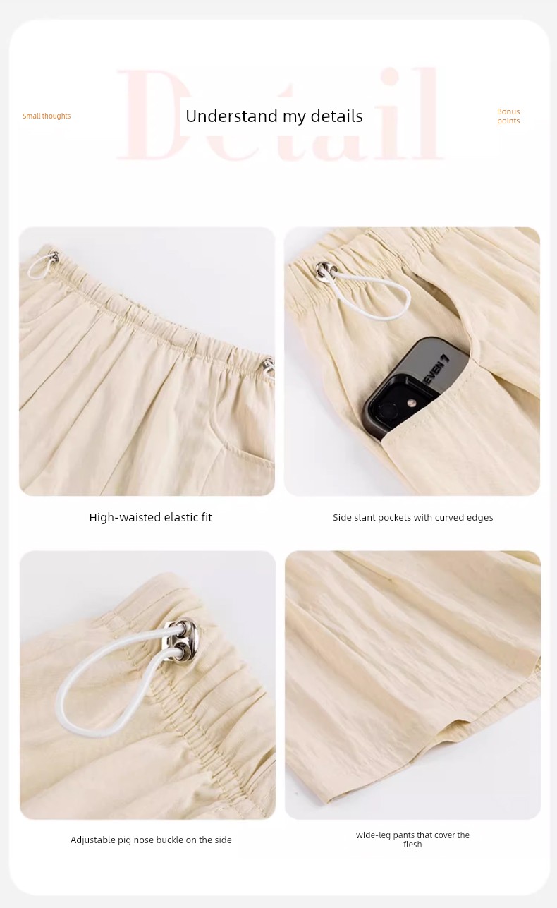 Jq Jingqi Maternity Pants Spring/Summer 2026 New Thin Style Yamamoto Pants Non-Tightening Shorts for Pregnant Women — 11