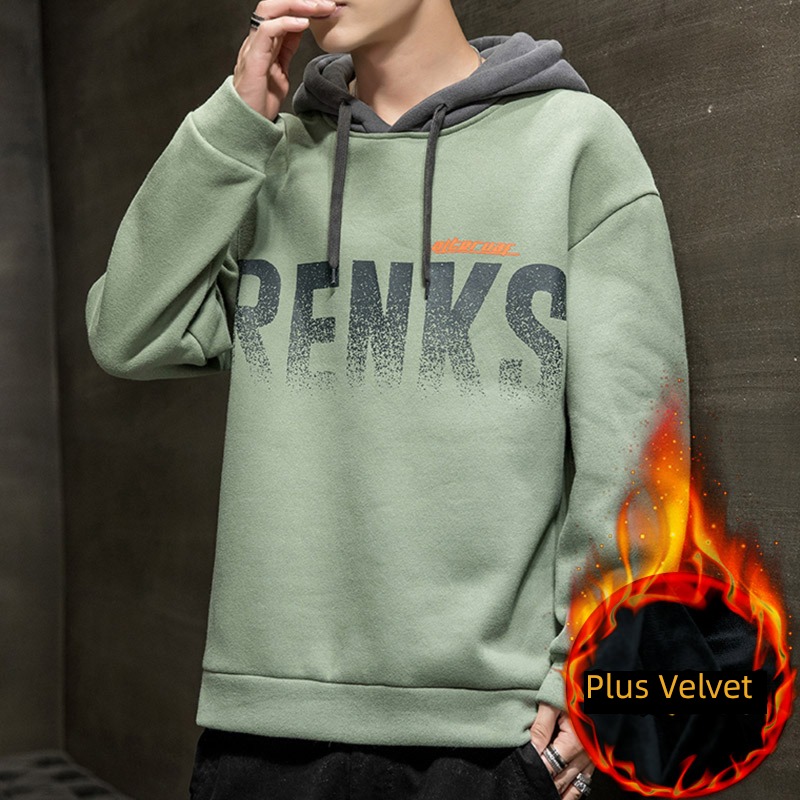 spring and autumn men's wear Undershirt Korean version student T-shirt Sweater