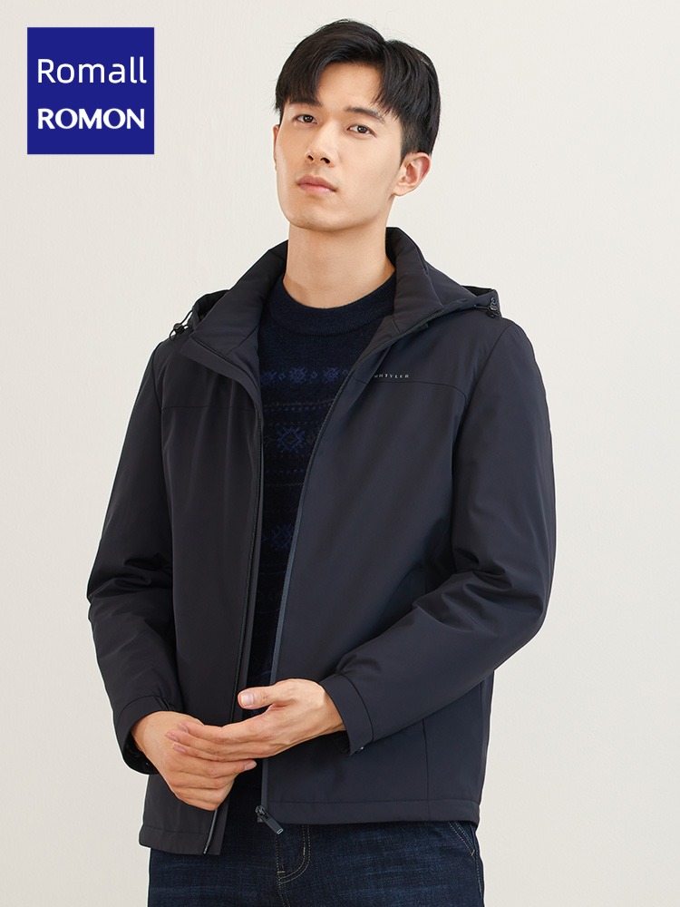 Romon live broadcast Detachable cap man have cash less than that is registered in the accounts Down Jackets