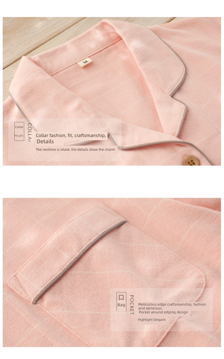 Sleep island female Sanding flannelette easy Big size lovers pajamas