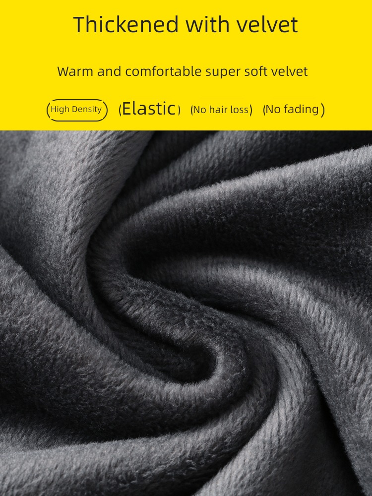 Autumn and winter Interpenetrating keep warm Plush thickening hurdle vest