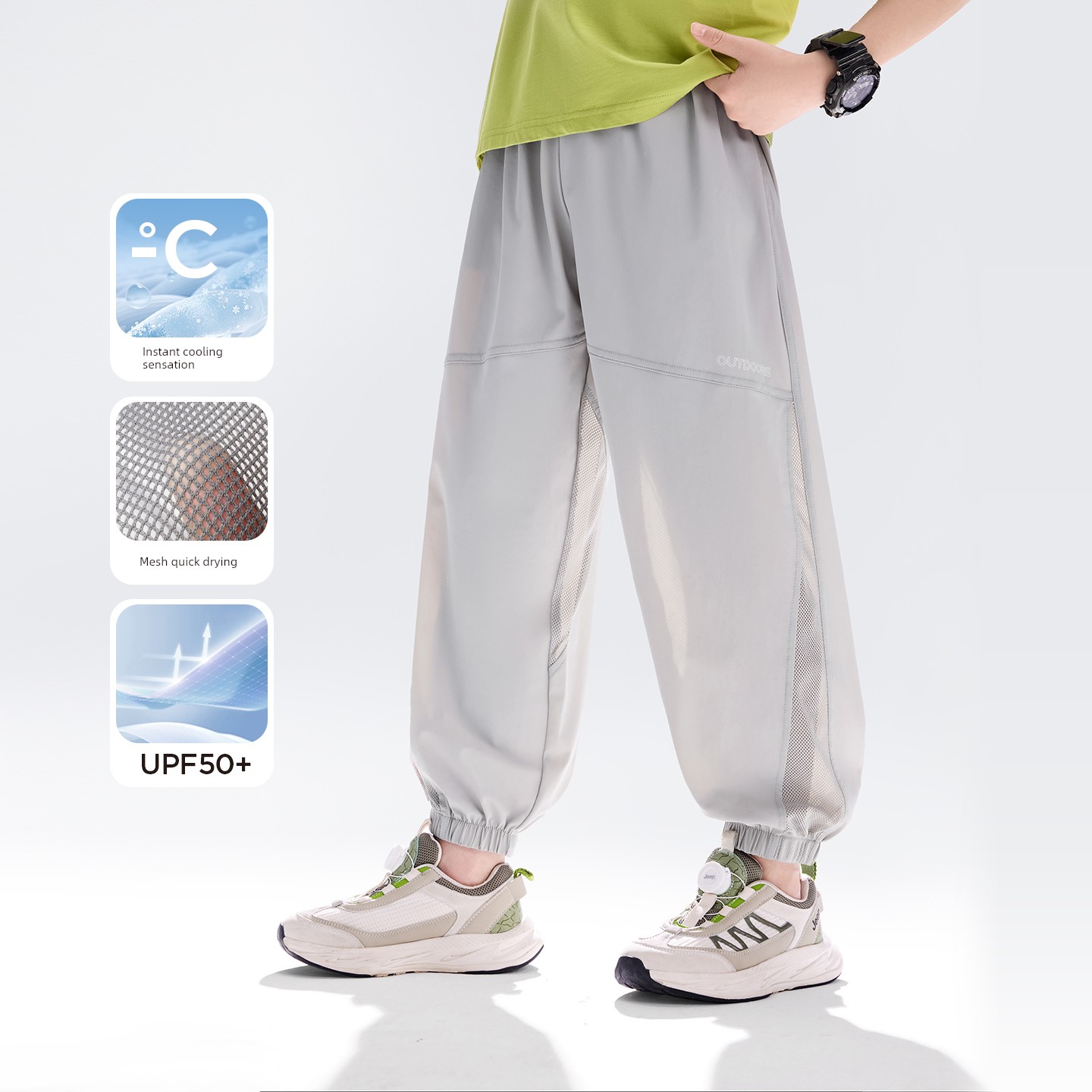 Zuoxi Children's Clothing Boys' Pants Summer Thin Quick-Dry Mosquito-Proof Pants for Kids and Teenagers 2026 New Model Big Kids Long Pants — 7