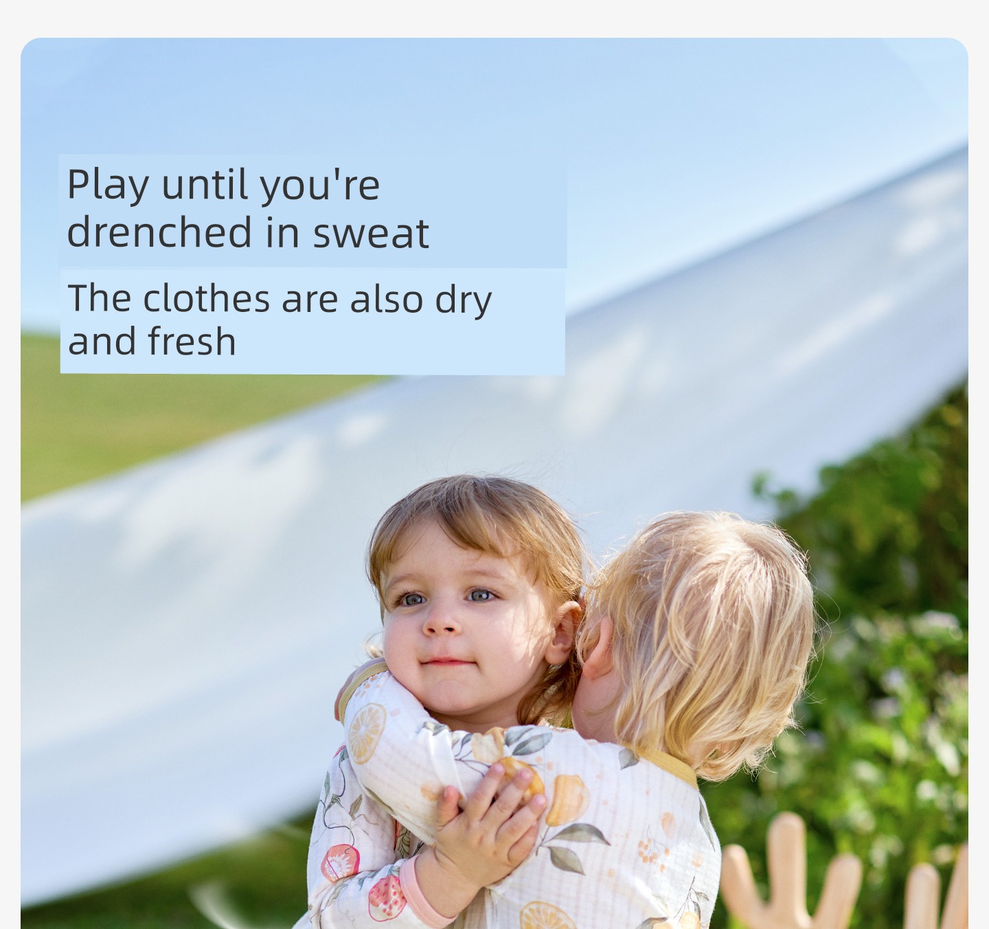 Ouyun [Jelly Cool] Baby Clothes Summer Thin Cotton Romper Long Sleeve Pajamas Air Conditioning Suit — 11