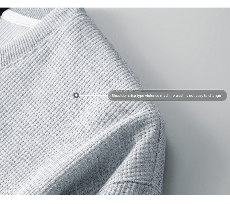 Wolfgang autumn easy Solid color Undershirt Sweater