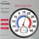 High precision 25CM ultra-large thermometer industrial thermometer hygrometer indoor pharmacy pharmacy dry and wet watch home use