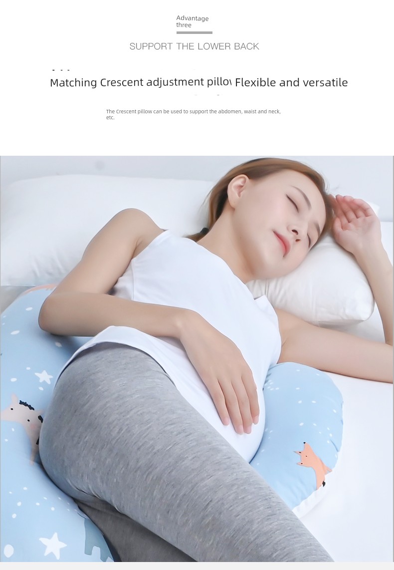 Mommytime Pregnancy Pillow Waist Support Pillow Belly Support Bolster U Essential for Pregnant Women Handy Gadget Pregnant Women Side Pillow Pregnant — 7