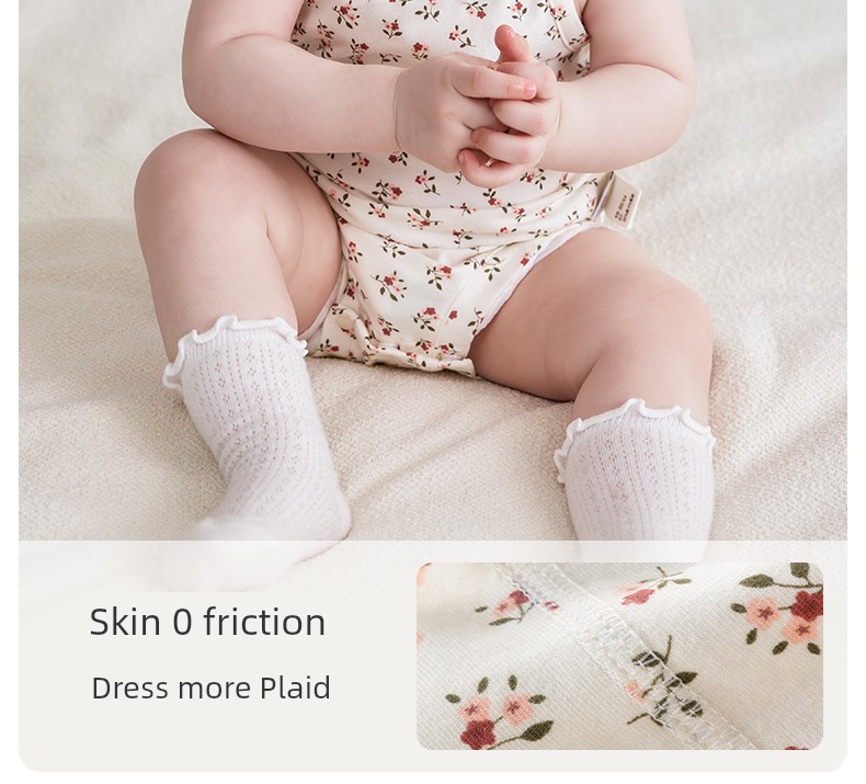 Baby Girl Onesie Summer Infant Vest Sling — 14