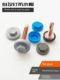 Drill tail screw waterproof cap hexagonal dovetail self-tapping nail color steel resin tile nail plastic protective cap wide edge free shipping