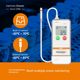Jingchuang Loget5 thermometer U disk temperature recorder cold chain storage refrigeration transportation high-precision temperature and humidity meter