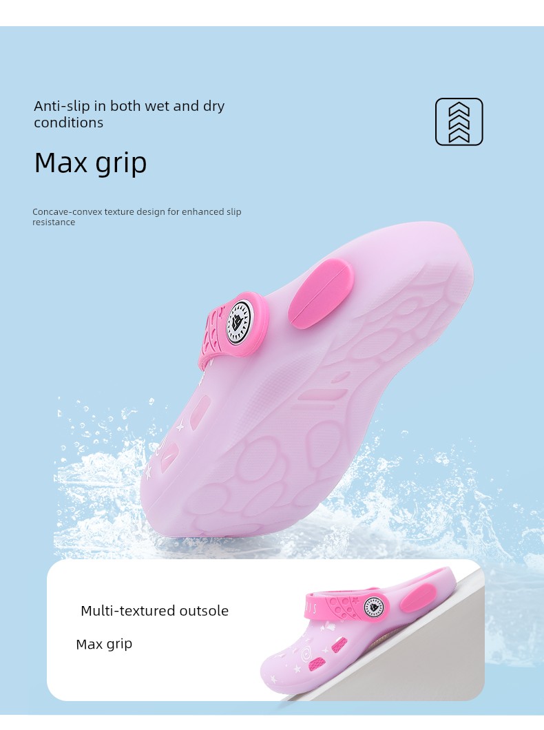 Tyrannis Children's Clogs Are Soft and Comfortable, Quick-Drying, Odor-Resistant, and Suitable for Both Boys and Girls for Beach and Seaside Use — 6