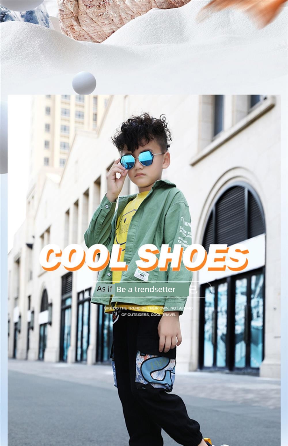 Boys' Shoes 2026 New Autumn and Winter Breathable Children's Sports Shoes for Older Kids and Students, Non-Slip Casual Running Shoes — 9
