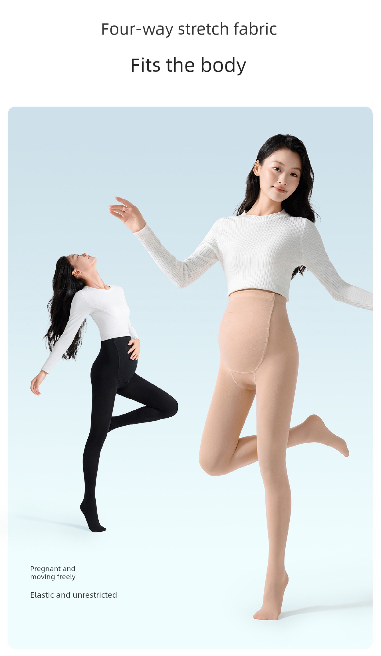 Women's Stockings Flesh Color Superb Fleshcolor Pantynose Winter Pregnant Women — 10