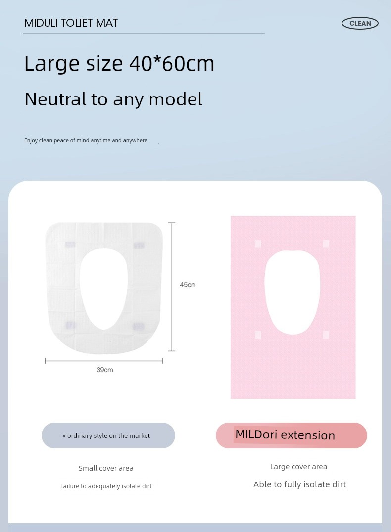 [Tmall U First] Mi Duoli Disposable Toilet Mat Maternity Confinement Special Travel Thickened Waterproof 12 Pieces — 5