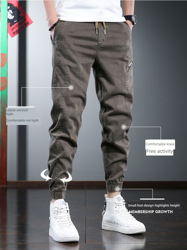 Spring and Autumn solar system Straight cylinder easy man Jeans