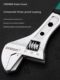 Green Forest movable wrench tool multi-functional movable universal board hand board large opening small hardware tools