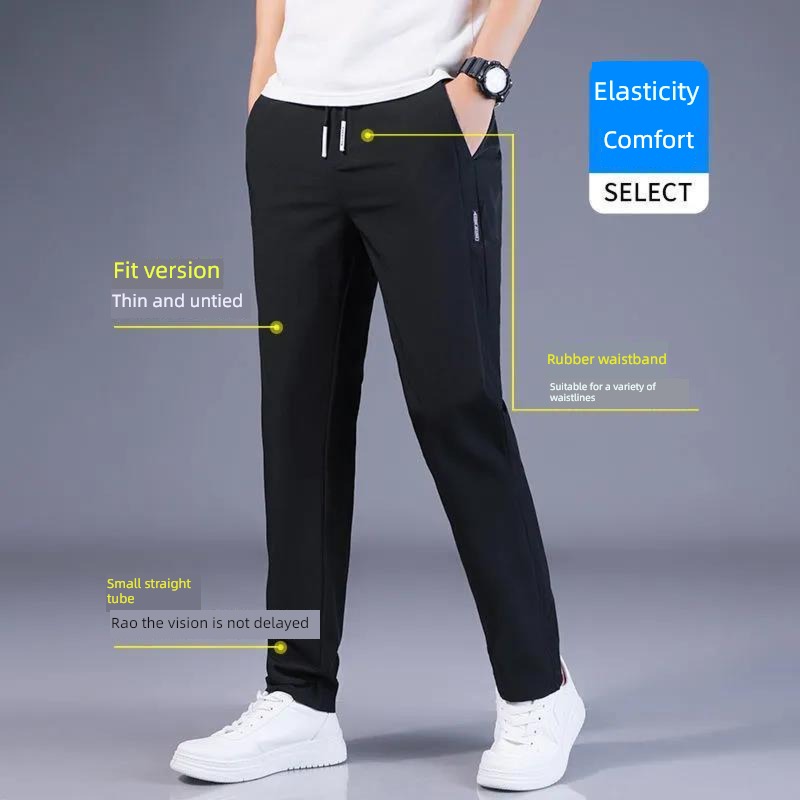 Pick up the leak withdraw Last order leisure time summer ultrathin paragraph trousers