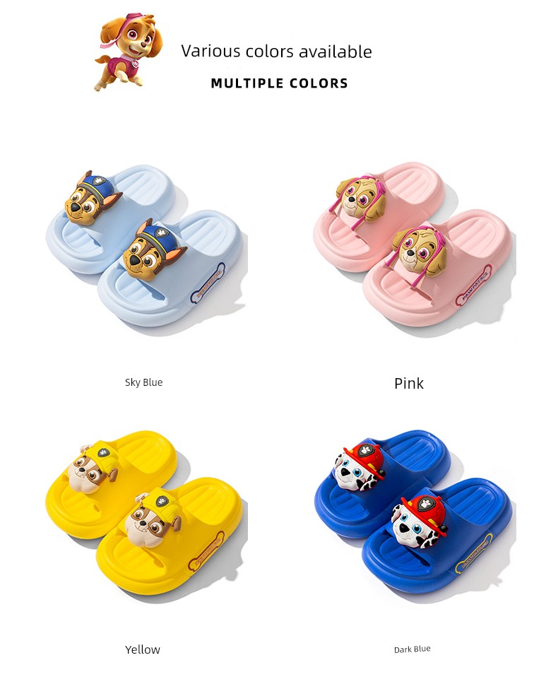 Paw Patrol Children's Slippers for Boys 2026 Cartoon Non-Slip Indoor Slippers for Girls and Boys Toddlers — 10