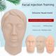 Micro plastic surgery line engraving facial nerve vessels Simulated facial beauty injection suture model Soft silicone head mold